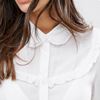 Picture of BLOUSE with FRILL DETAIL LONG SLeeve